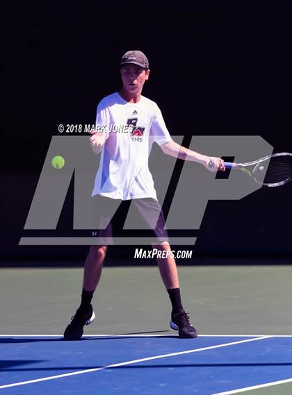 Thumbnail 1 in AIA D1, D2, D3 Boys Tennis Championships photogallery.