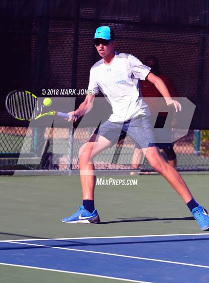 Thumbnail 3 in AIA D1, D2, D3 Boys Tennis Championships photogallery.