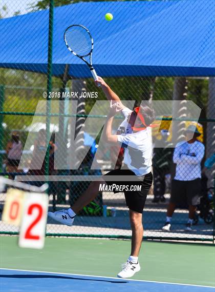 Thumbnail 3 in AIA D1, D2, D3 Boys Tennis Championships photogallery.