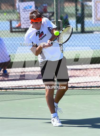 Thumbnail 1 in AIA D1, D2, D3 Boys Tennis Championships photogallery.