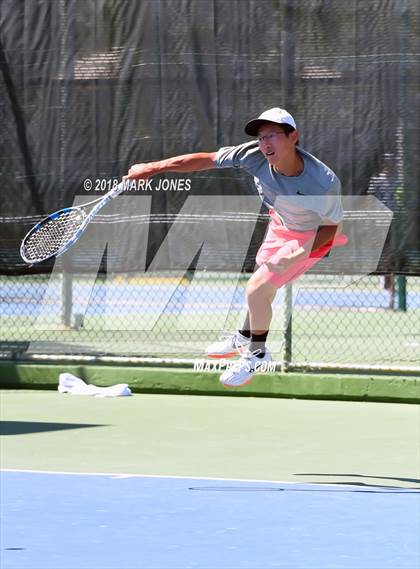 Thumbnail 3 in AIA D1, D2, D3 Boys Tennis Championships photogallery.