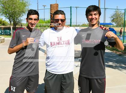 Thumbnail 1 in AIA D1, D2, D3 Boys Tennis Championships photogallery.