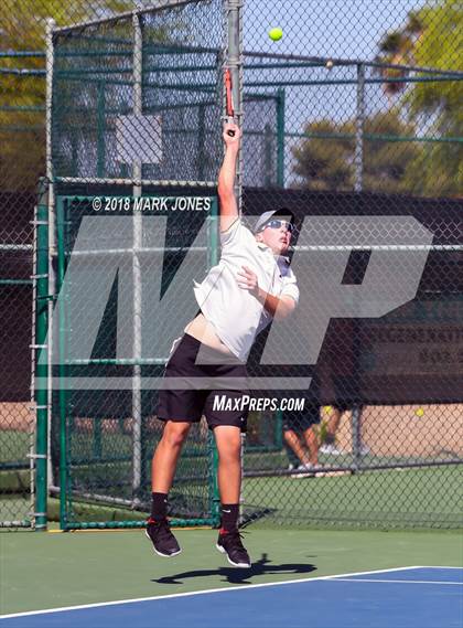 Thumbnail 1 in AIA D1, D2, D3 Boys Tennis Championships photogallery.