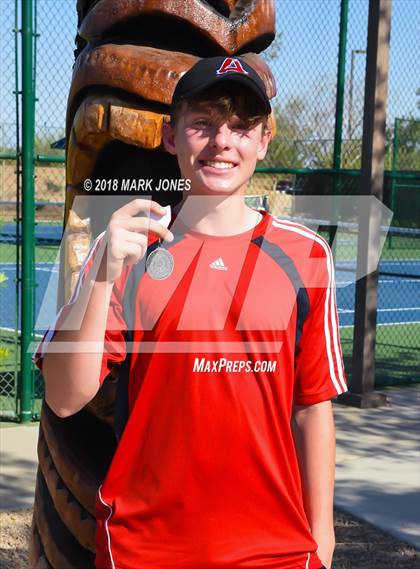 Thumbnail 3 in AIA D1, D2, D3 Boys Tennis Championships photogallery.