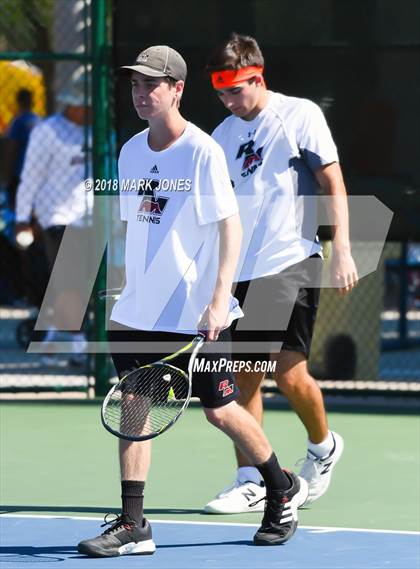 Thumbnail 1 in AIA D1, D2, D3 Boys Tennis Championships photogallery.