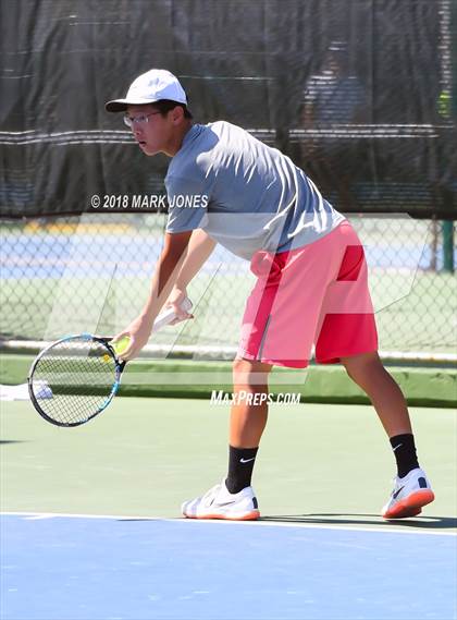 Thumbnail 1 in AIA D1, D2, D3 Boys Tennis Championships photogallery.