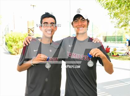 Thumbnail 3 in AIA D1, D2, D3 Boys Tennis Championships photogallery.