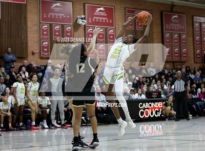 Thumbnail 1 in Archbishop Mitty vs. Ontario Christian (Sabrina Ionescu Showcase) photogallery.