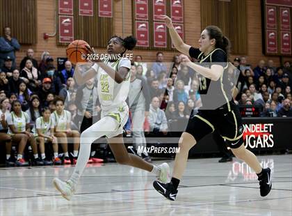 Thumbnail 1 in Archbishop Mitty vs. Ontario Christian (Sabrina Ionescu Showcase) photogallery.
