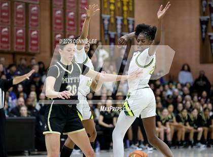 Thumbnail 2 in Archbishop Mitty vs. Ontario Christian (Sabrina Ionescu Showcase) photogallery.