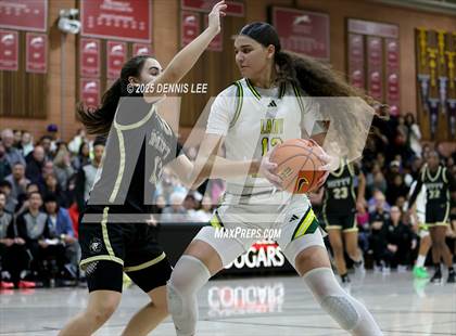 Thumbnail 1 in Archbishop Mitty vs. Ontario Christian (Sabrina Ionescu Showcase) photogallery.