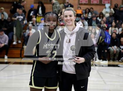 Thumbnail 3 in Archbishop Mitty vs. Ontario Christian (Sabrina Ionescu Showcase) photogallery.