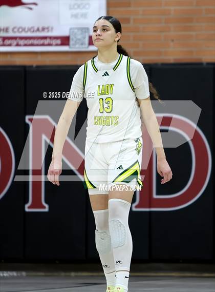 Thumbnail 2 in Archbishop Mitty vs. Ontario Christian (Sabrina Ionescu Showcase) photogallery.