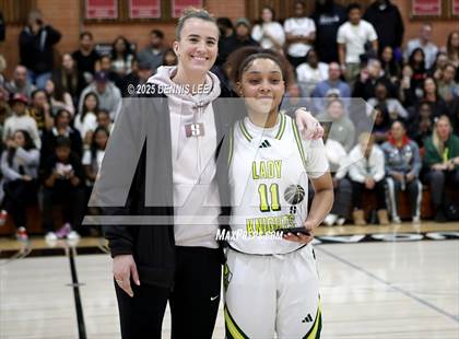 Thumbnail 1 in Archbishop Mitty vs. Ontario Christian (Sabrina Ionescu Showcase) photogallery.
