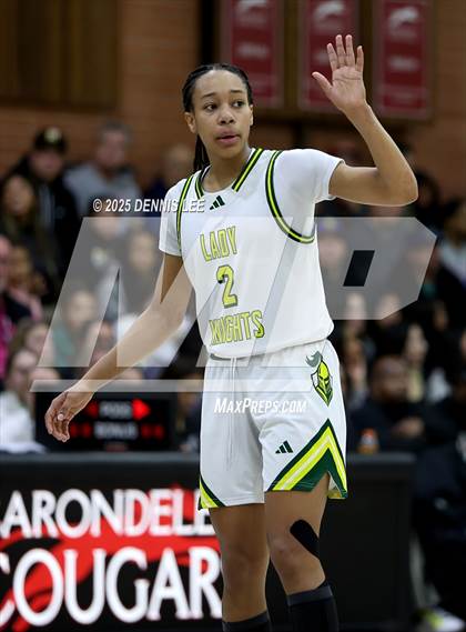 Thumbnail 3 in Archbishop Mitty vs. Ontario Christian (Sabrina Ionescu Showcase) photogallery.