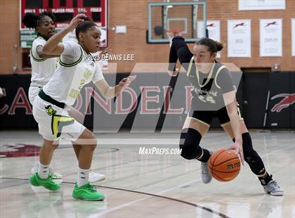 Thumbnail 3 in Archbishop Mitty vs. Ontario Christian (Sabrina Ionescu Showcase) photogallery.