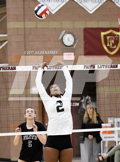 Thumbnail 3 in Clark vs. Faith Lutheran photogallery.