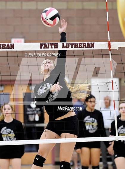 Thumbnail 2 in Clark vs. Faith Lutheran photogallery.