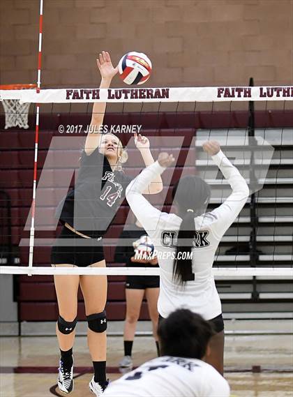 Thumbnail 1 in Clark vs. Faith Lutheran photogallery.