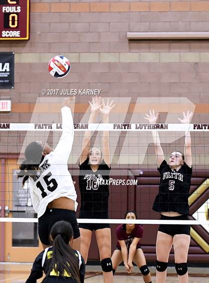 Thumbnail 3 in Clark vs. Faith Lutheran photogallery.