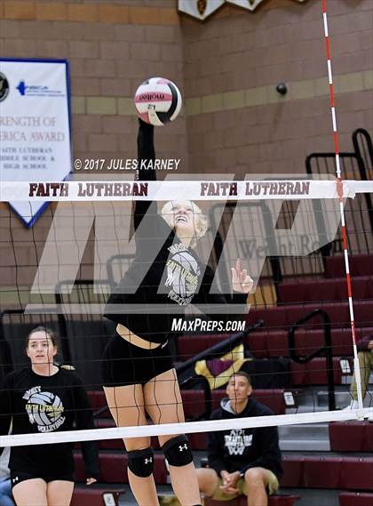 Thumbnail 2 in Clark vs. Faith Lutheran photogallery.