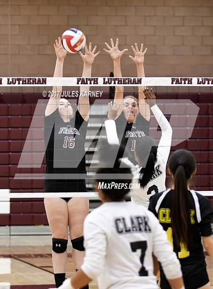 Thumbnail 2 in Clark vs. Faith Lutheran photogallery.