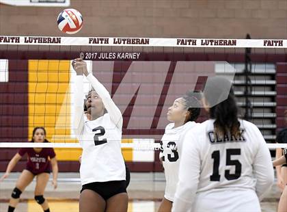 Thumbnail 2 in Clark vs. Faith Lutheran photogallery.