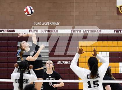 Thumbnail 3 in Clark vs. Faith Lutheran photogallery.