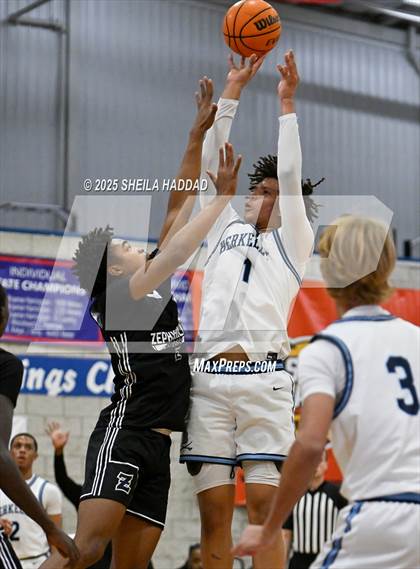 Thumbnail 2 in Berkeley Prep vs Zephyrhills Christian Academy  (SunBash Tourney) photogallery.