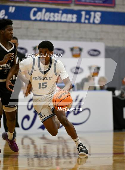 Thumbnail 2 in Berkeley Prep vs Zephyrhills Christian Academy  (SunBash Tourney) photogallery.