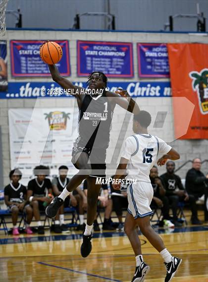 Thumbnail 2 in Berkeley Prep vs Zephyrhills Christian Academy  (SunBash Tourney) photogallery.