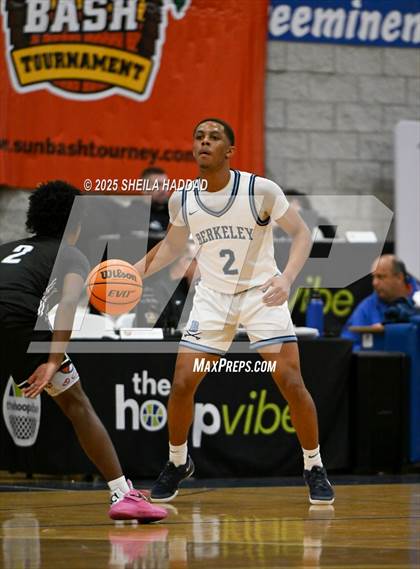 Thumbnail 2 in Berkeley Prep vs Zephyrhills Christian Academy  (SunBash Tourney) photogallery.