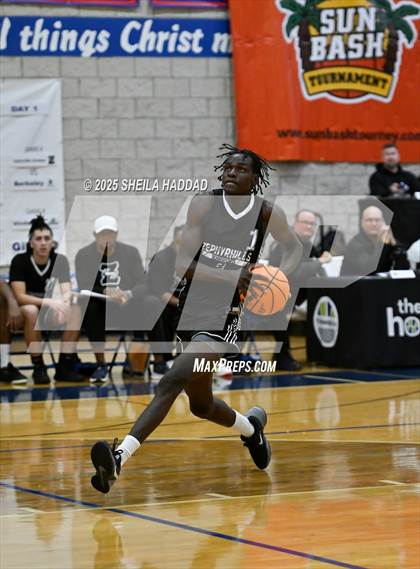 Thumbnail 1 in Berkeley Prep vs Zephyrhills Christian Academy  (SunBash Tourney) photogallery.
