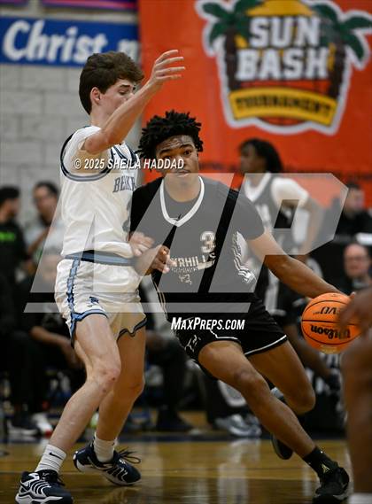 Thumbnail 3 in Berkeley Prep vs Zephyrhills Christian Academy  (SunBash Tourney) photogallery.