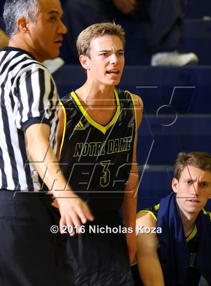 Thumbnail 1 in Taft vs. Notre Dame (War on the Floor Extravaganza) photogallery.