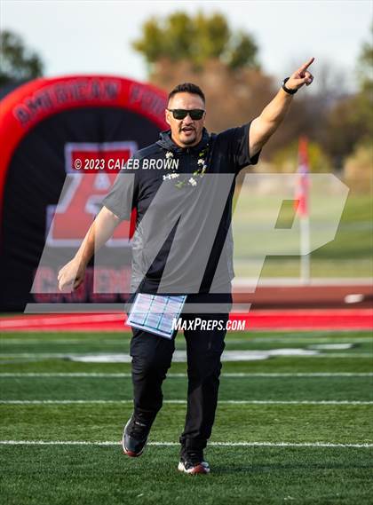 Thumbnail 2 in American Fork vs. Bingham (UHSAA 6A Quaterfinal) photogallery.