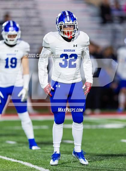 Thumbnail 3 in American Fork vs. Bingham (UHSAA 6A Quaterfinal) photogallery.