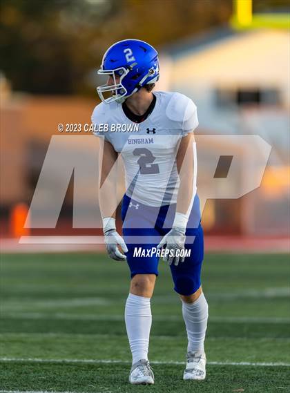 Thumbnail 2 in American Fork vs. Bingham (UHSAA 6A Quaterfinal) photogallery.