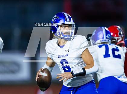 Thumbnail 2 in American Fork vs. Bingham (UHSAA 6A Quaterfinal) photogallery.