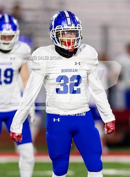 Thumbnail 2 in American Fork vs. Bingham (UHSAA 6A Quaterfinal) photogallery.
