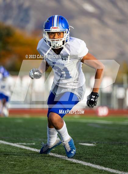 Thumbnail 3 in American Fork vs. Bingham (UHSAA 6A Quaterfinal) photogallery.