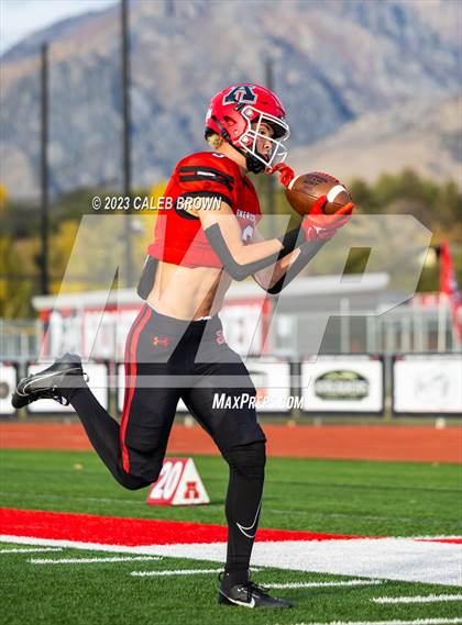 Thumbnail 1 in American Fork vs. Bingham (UHSAA 6A Quaterfinal) photogallery.