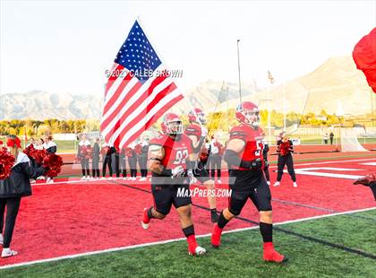Thumbnail 1 in American Fork vs. Bingham (UHSAA 6A Quaterfinal) photogallery.