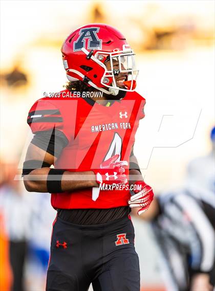 Thumbnail 2 in American Fork vs. Bingham (UHSAA 6A Quaterfinal) photogallery.