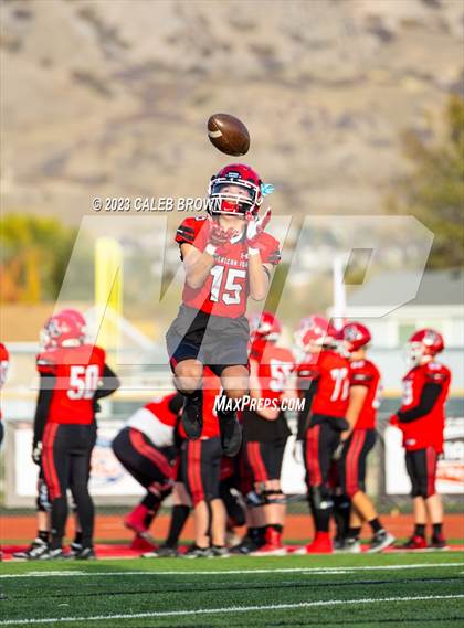Thumbnail 2 in American Fork vs. Bingham (UHSAA 6A Quaterfinal) photogallery.