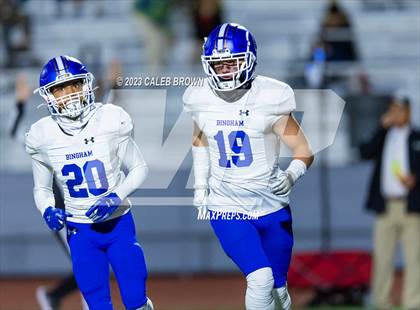 Thumbnail 1 in American Fork vs. Bingham (UHSAA 6A Quaterfinal) photogallery.
