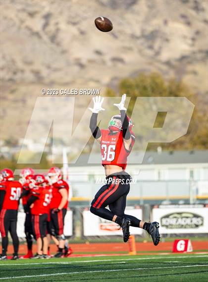 Thumbnail 2 in American Fork vs. Bingham (UHSAA 6A Quaterfinal) photogallery.