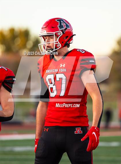 Thumbnail 2 in American Fork vs. Bingham (UHSAA 6A Quaterfinal) photogallery.