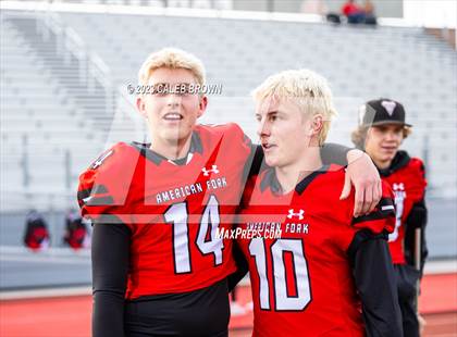 Thumbnail 2 in American Fork vs. Bingham (UHSAA 6A Quaterfinal) photogallery.