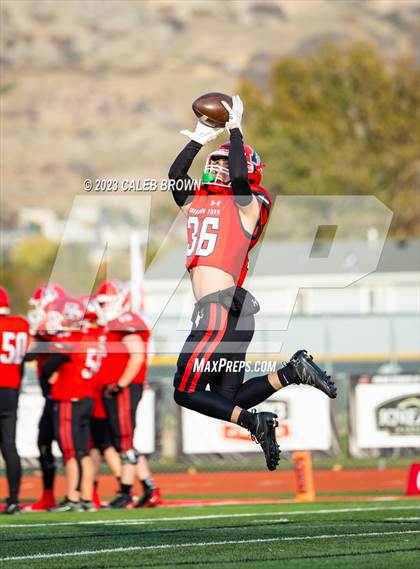 Thumbnail 1 in American Fork vs. Bingham (UHSAA 6A Quaterfinal) photogallery.